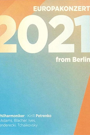 Movie poster for Europakonzert 2021 from Berlin (2021)