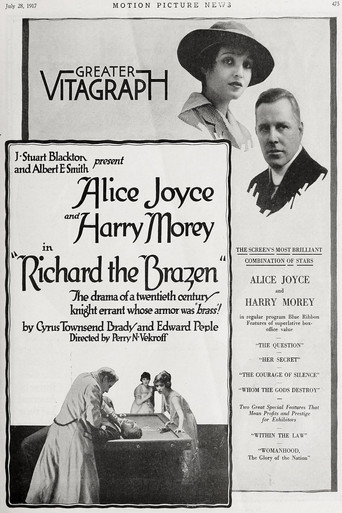 Movie poster for Richard the Brazen (1917)