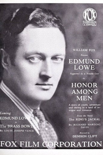 Movie poster for Honor Among Men (1924)