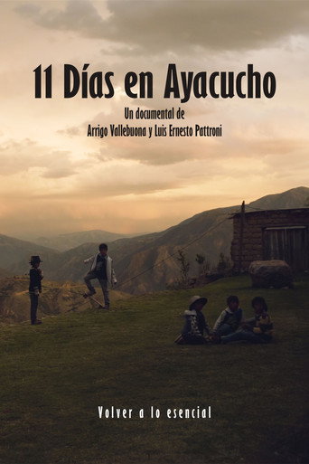 Movie poster for 11 Días en Ayacucho (2024)