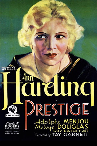 Movie poster for Prestige (1932)