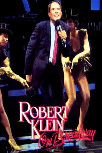 Movie poster for Robert Klein on Broadway (1986)