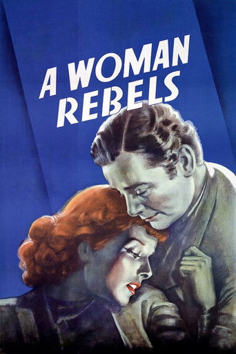 A Woman Rebels poster