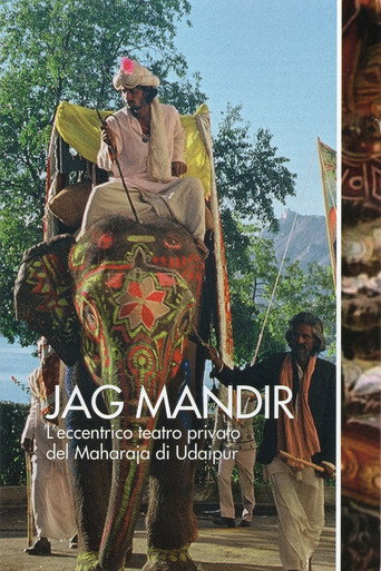 Movie poster for Jag Mandir: The Eccentric Private Theatre of the Maharaja of Udaipur (1991)