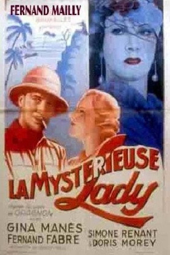 Movie poster for La Mystérieuse Lady (1936)