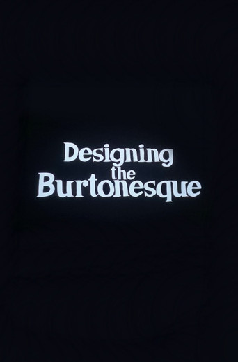 Designing the Burtonesque poster