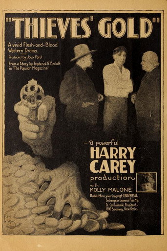 Movie poster for Thieves' Gold (1918)