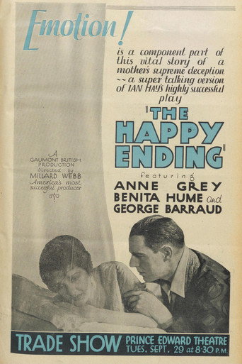 Movie poster for The Happy Ending (1931)