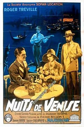 Movie poster for Venetian Nights (1931)