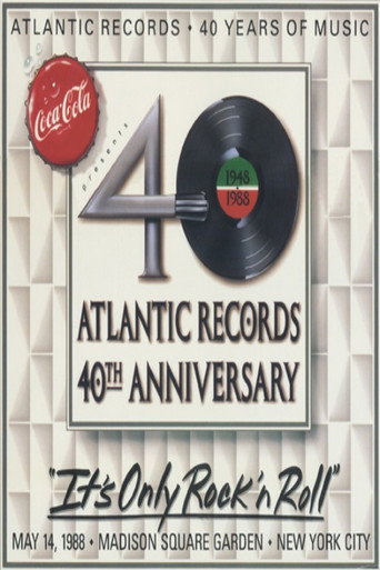 Movie poster for Atlantic Records 40th Anniversary Show 1988 (1988)