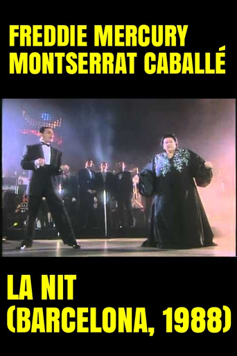 Movie poster for Freddie Mercury & Montserrat Caballé - La Nit (1988)