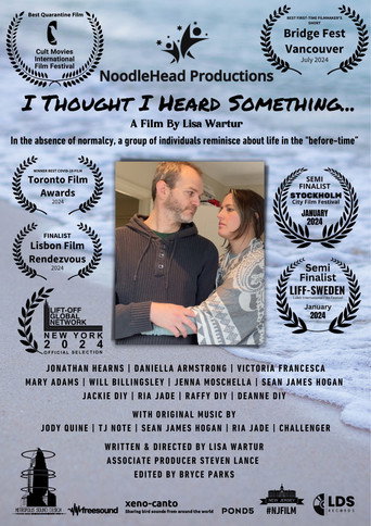 Movie poster for I Thought I Heard Something...