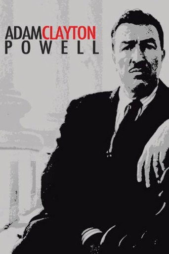 Movie poster for Adam Clayton Powell (1989)