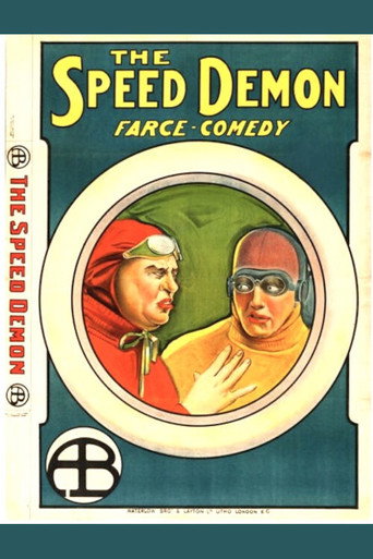 Movie poster for The Speed Demon (1912)