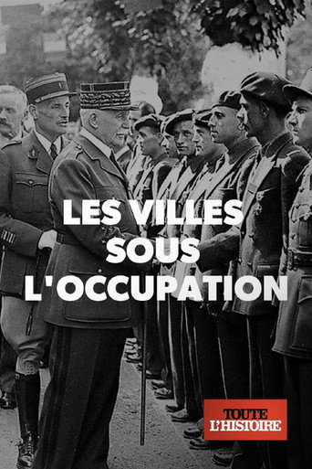 Series poster for Villes sous l'occupation (2018)