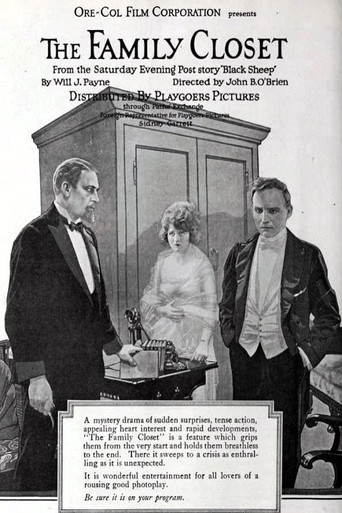 Movie poster for The Family Closet (1921)