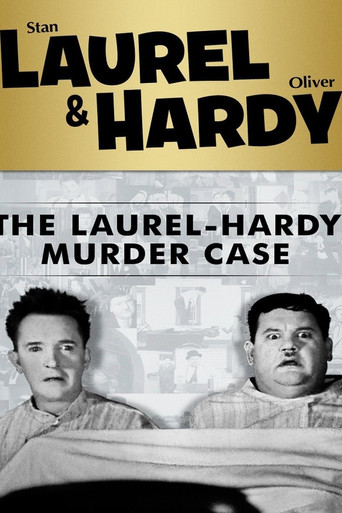 Movie poster for The Laurel-Hardy Murder Case (1930)