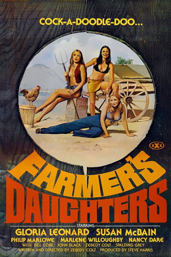 Movie poster for The Farmer's Daughters (1976)