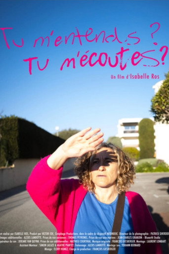 Movie poster for Tu m'entends ? Tu m'écoutes ? (2026)
