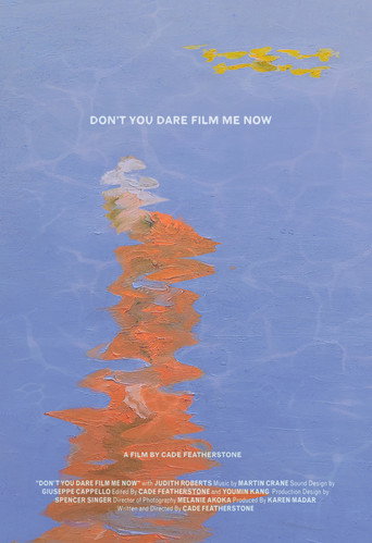 Movie poster for Don't You Dare Film Me Now (2024)