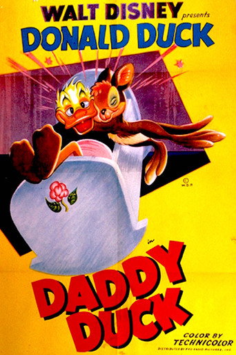Movie poster for Daddy Duck (1948)