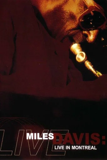 Movie poster for Miles Davis: Live in Montreal (1989)