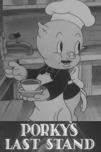 Movie poster for Porky's Last Stand (1940)