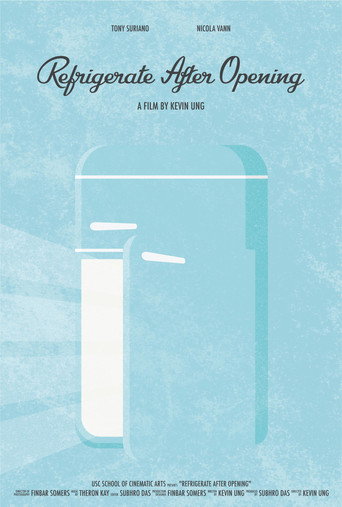 Movie poster for Refrigerate After Opening (2021)