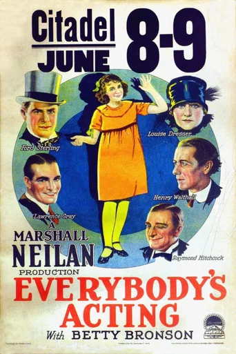 Movie poster for Everybody's Acting (1926)