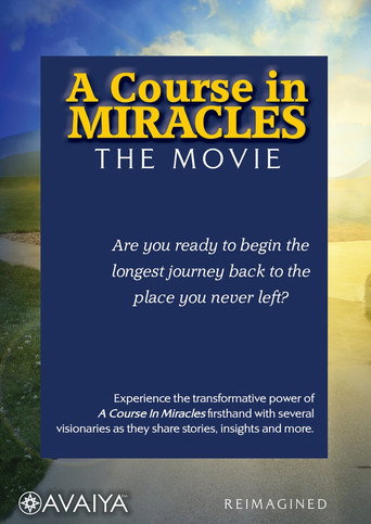 Movie poster for A Course in Miracles: The Movie (2010)
