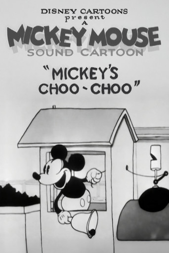 Movie poster for Mickey's Choo-Choo (1929)