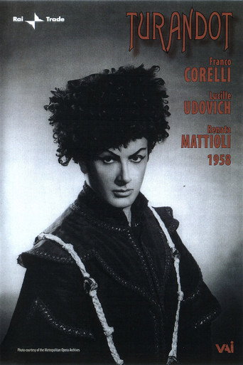 Movie poster for Turandot (1958)