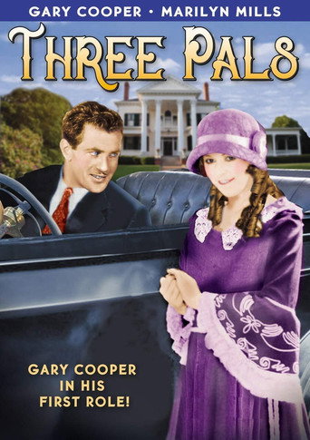 Movie poster for Three Pals (1926)