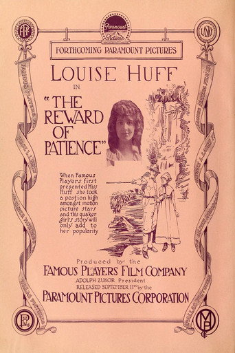 Movie poster for The Reward of Patience (1916)
