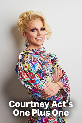 Courtney Act's One Plus One poster