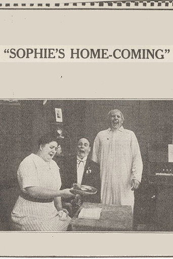 Movie poster for Sophie's Home-Coming (1915)