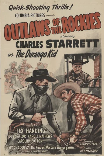 Movie poster for Outlaws of the Rockies (1945)