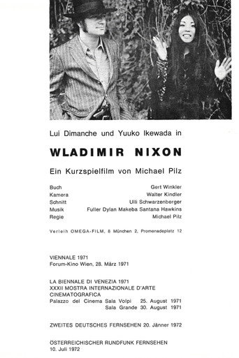 Movie poster for Wladimir Nixon (1971)