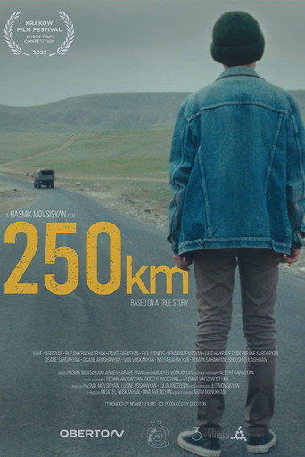 Movie poster for 250km (2022)