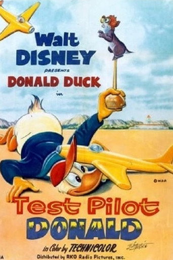 Movie poster for Test Pilot Donald (1951)