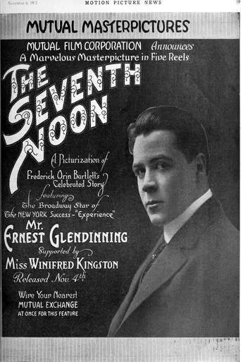 Movie poster for The Seventh Noon (1915)