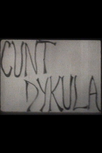 Movie poster for Cunt Dykula (1993)