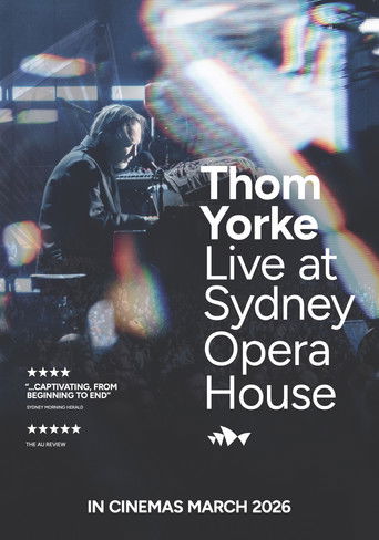Thom Yorke Live at Sydney Opera House poster