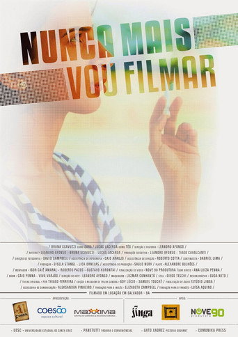 Movie poster for I Will Never Shoot Again (2012)