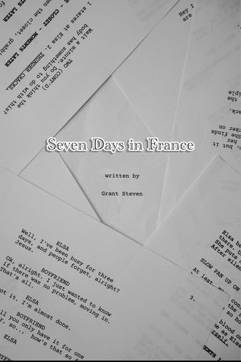 Seven Days in France poster