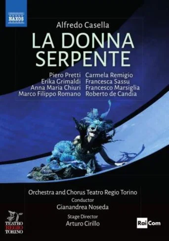 Movie poster for La Donna Serpente
