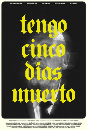 Movie poster for I Have Been Dead For Five Days (2024)