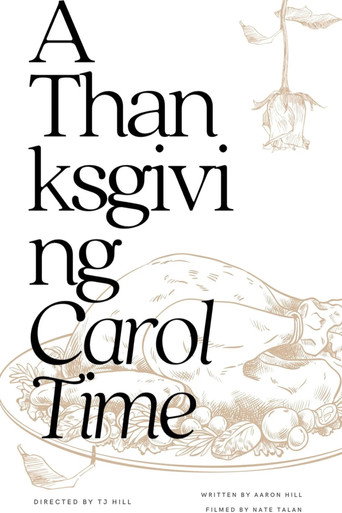 Movie poster for A Thanksgiving Carol Time