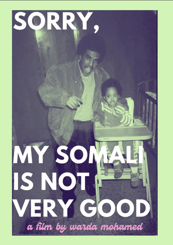 Movie poster for Sorry, My Somali Is Not Very Good (2021)