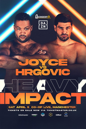 Movie poster for Joe Joyce vs. Filip Hrgovic (2025)